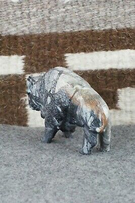 Buffalo Zuni Fetish Carving - Herbert Him