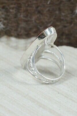 Spiny Oyster & Sterling Silver Ring - Harold Smith - Size 5.5