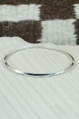 Sterling Silver Bangle - Elaine Tahe
