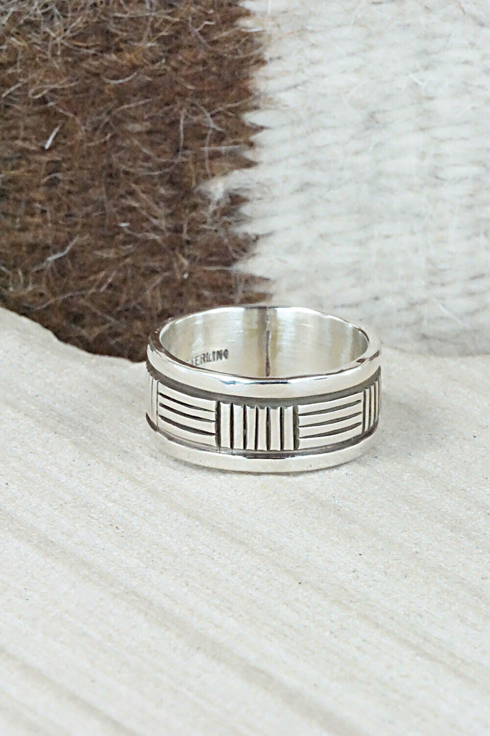 Sterling Silver Ring - Bruce Morgan - Size 9