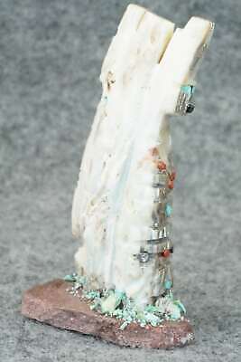 Corn Maiden Zuni Fetish Carving - Carl Etsate