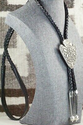 Sterling Silver Bolo Tie - Delbert Arviso