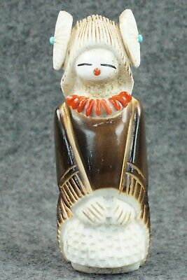 Corn Maiden Zuni Fetish Carving - Claudia Peina