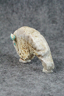 Buffalo Zuni Fetish Carving - Kevin Quam