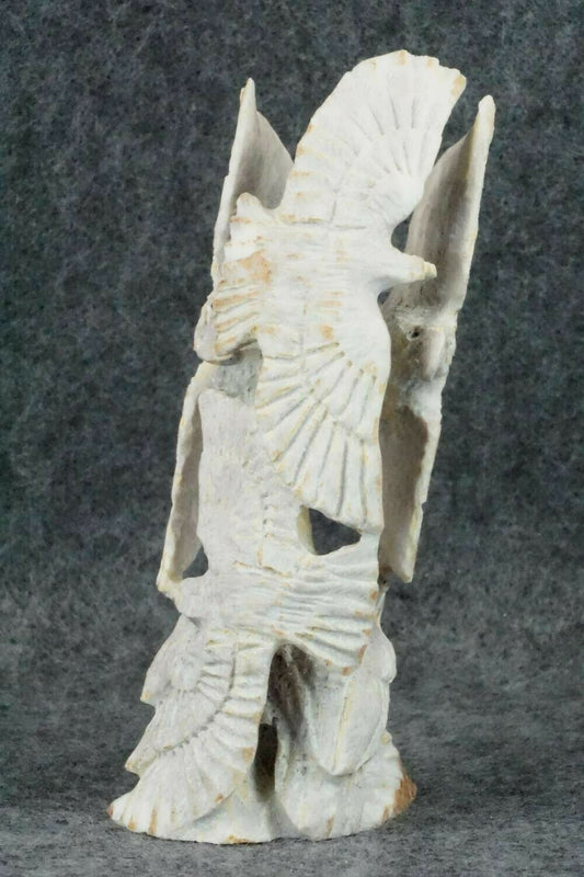 Eagle Zuni Fetish Carving - Lewis Malie Jr.
