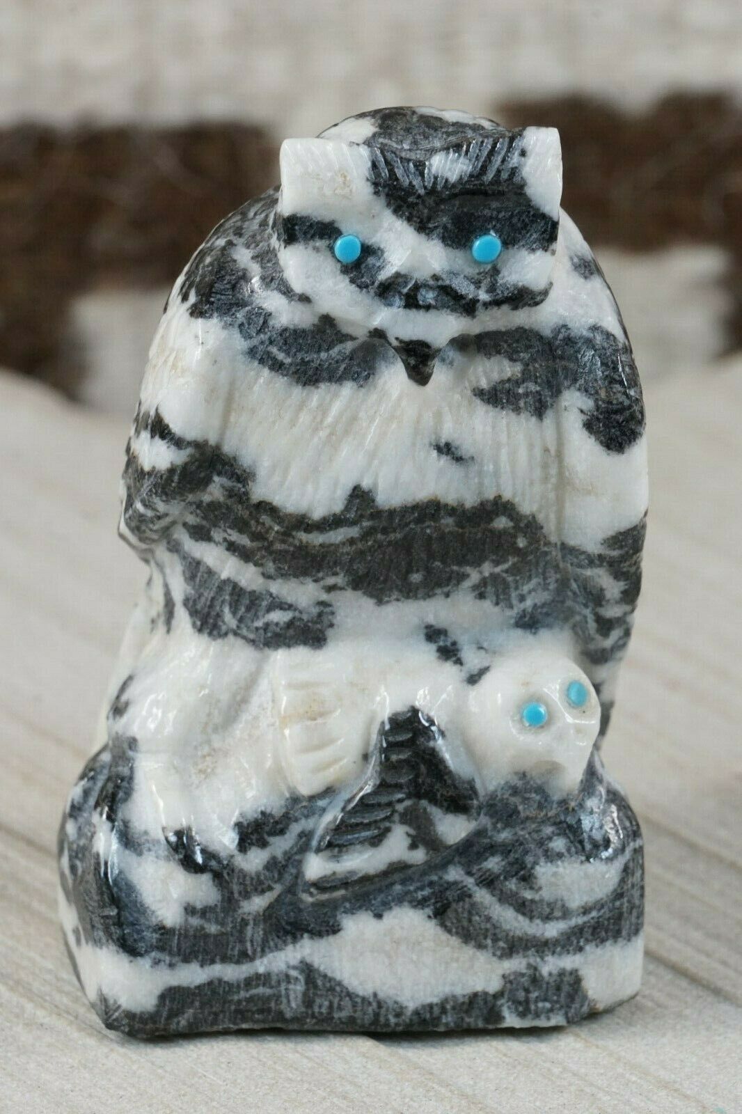 Corn Maiden Zuni Fetish Carving - Derrick Kaamasee - High Lonesome Trading