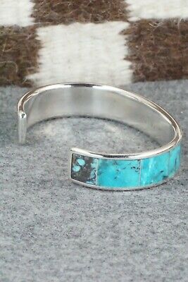 Turquoise & Sterling Silver Bracelet - Larry Loretto