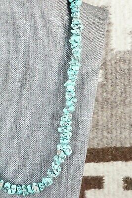 Turquoise & Sterling Silver Necklace - Louise Joe