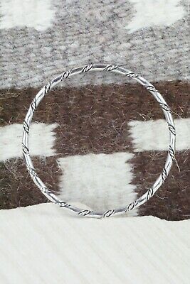 Sterling Silver Bangle Cuff - Elaine Tahe