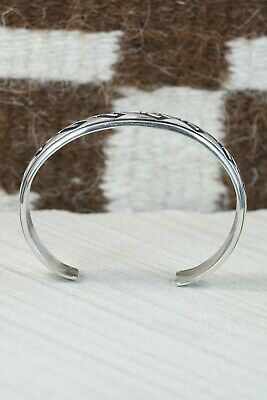 Navajo Sterling Silver Bracelet - Richard Singer