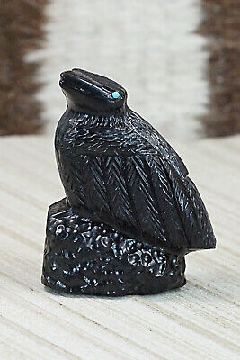 Crow Zuni Fetish Carving - Mike Tucson