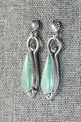Turquoise & Sterling Silver Earrings - Verley Betone