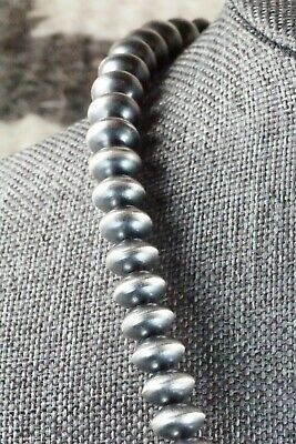 Sterling Silver Navajo Pearl Necklace - Tonisha Haley