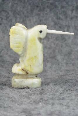 Humming Bird Zuni Fetish Carving - Justin Red Elk