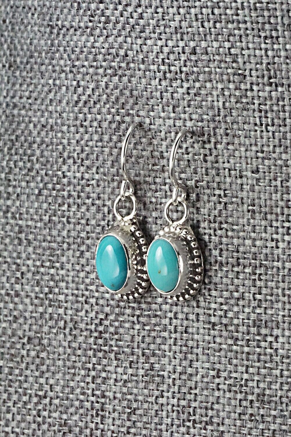 Turquoise & Sterling Silver Earrings - Jan Mariano