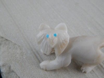 Bobcat Zuni Fetish Carving - Wilfred Cheama - High Lonesome Trading