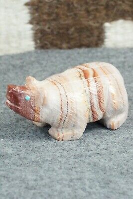 Badger Zuni Fetish Carving - Derrick Kaamasee