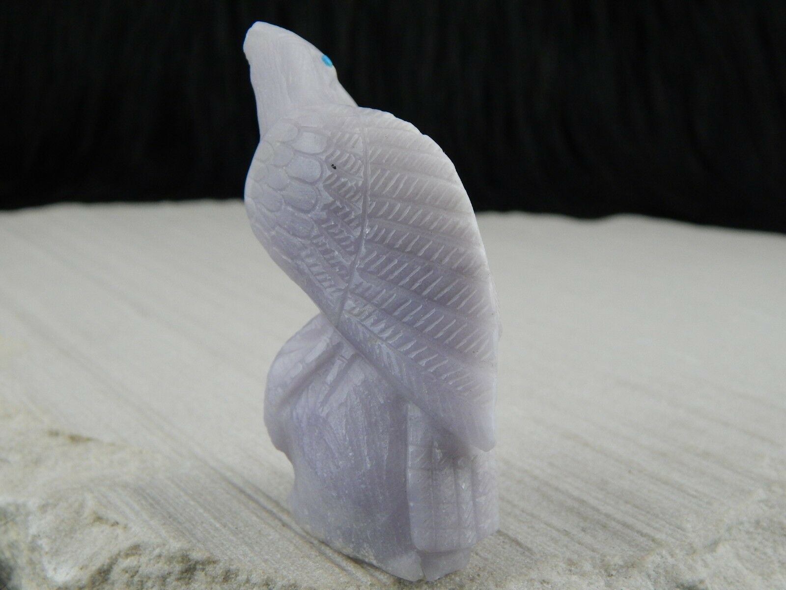Bird Zuni Fetish Carving - Derrick Kaamasee - High Lonesome Trading