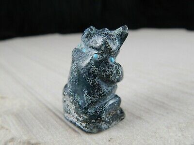 Bear Zuni Fetish Carving - Adrian Cachini - High Lonesome Trading