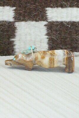 Wolf Zuni Fetish Carving - Taylor Gia - High Lonesome Trading