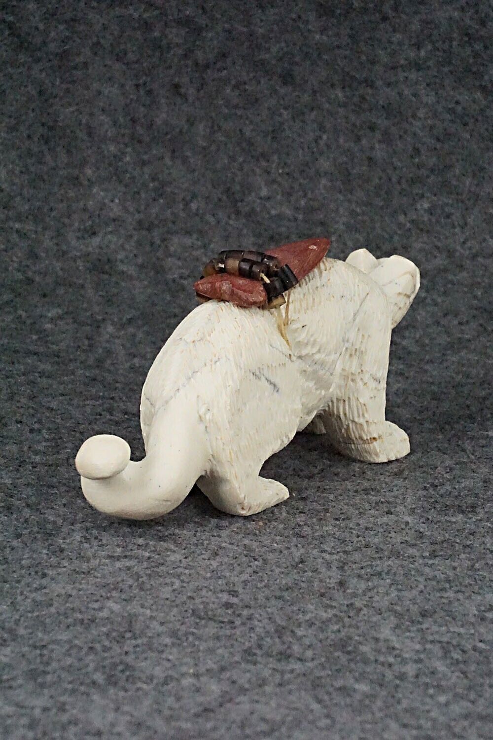 Mountain Lion Zuni Fetish Carving - Adrian Cachini