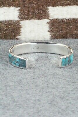 Turquoise & Sterling Silver Bracelet - Larry Loretto