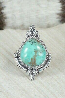 Turquoise & Sterling Silver Ring - Daniel Benally - Size 6.5 - High Lonesome Trading