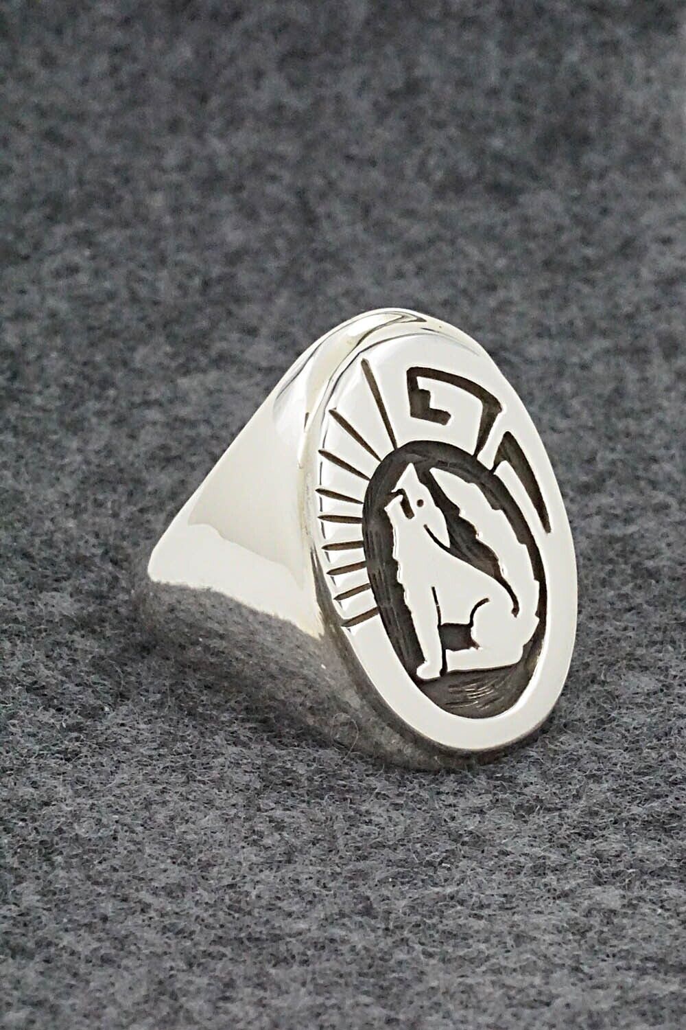 Sterling Silver Ring - Calvin Peterson - Size 10.25