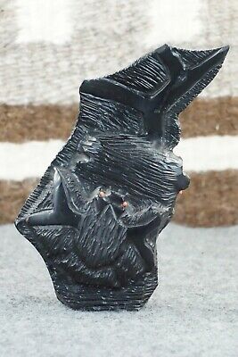 Bat Zuni Fetish Carving - Mike Tucson