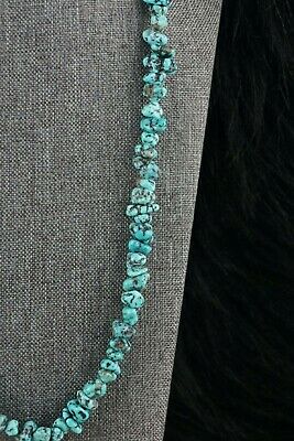 Turquoise Nugget Necklace - Louise Joe - Navajo - High Lonesome Trading