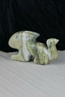 Rabbit Zuni Fetish Carving - Cameron Nastacio - High Lonesome Trading