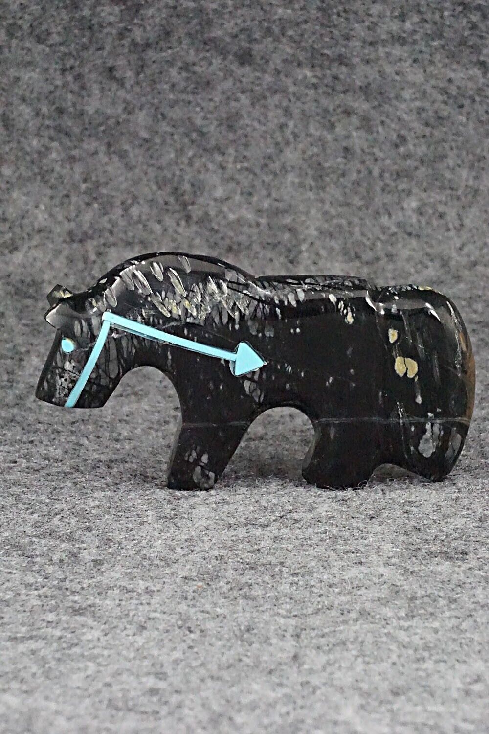 Horse Zuni Fetish Carving - Rodney Laiwakete