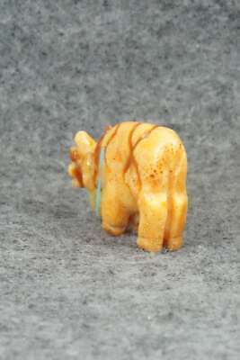 Moose Zuni Fetish Carving - Andres Quandelacy