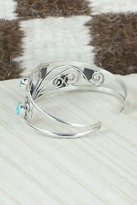Turquoise & Sterling Silver Bracelet - Max Calladitto