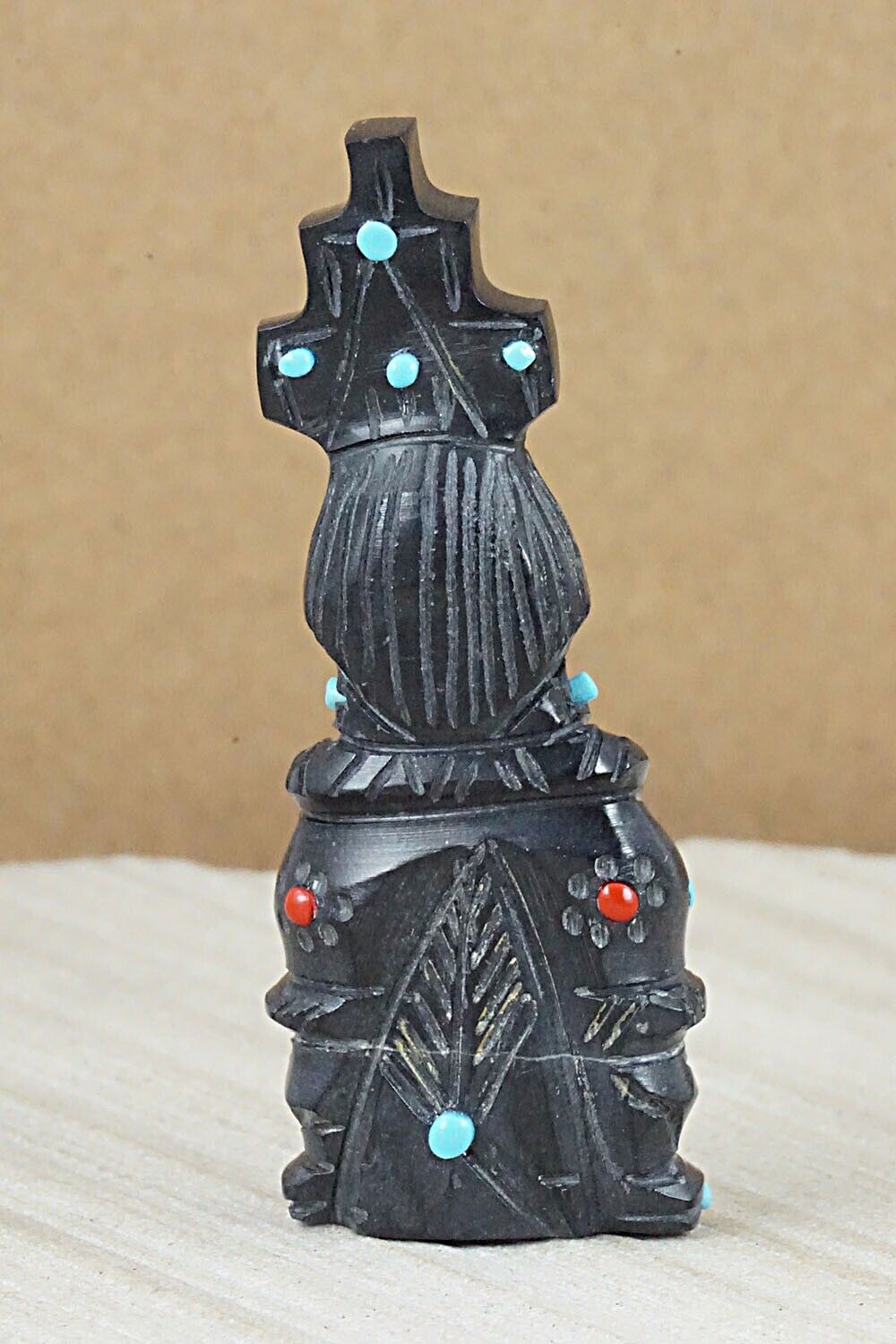 Corn Maiden Zuni Fetish Carving - Danette Laate