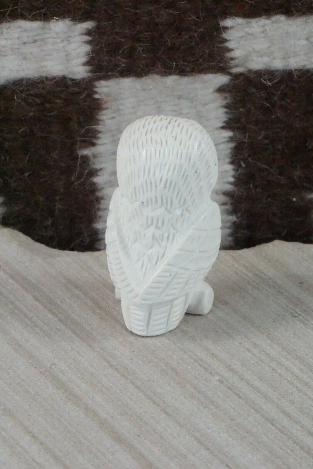 Owl Zuni Fetish Carving - Christine Banteah