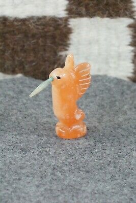 Humming Bird Zuni Fetish Carving - Justin Red Elk