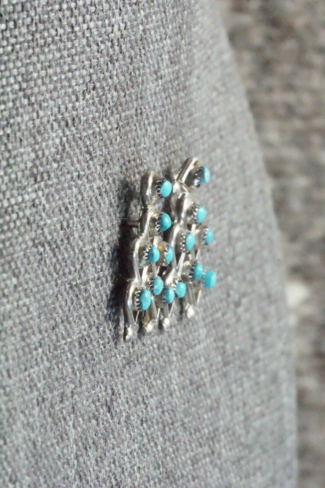 Turquoise & Sterling Silver Earrings - Waylon Johnson