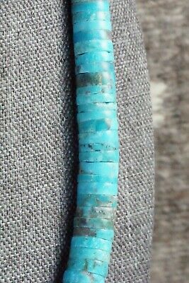 Turquoise & Sterling Silver Necklace - Lupe Lovato