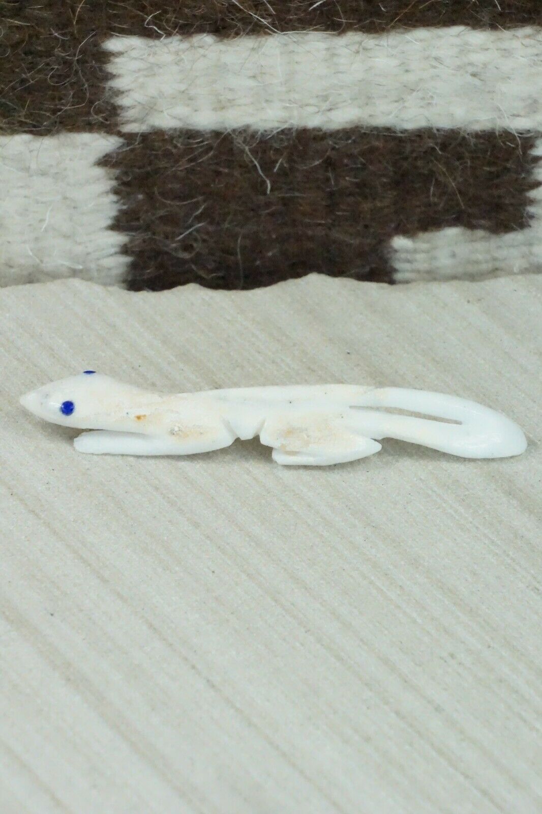 Lizard Zuni Fetish Carving - Jonas Hustito