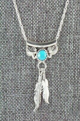 Turquoise & Sterling Silver Necklace - Sharon McCarthy