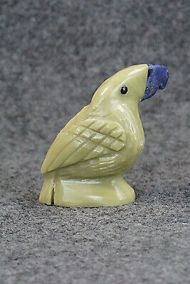 Bird Zuni Fetish Carving - Edison Bobelu