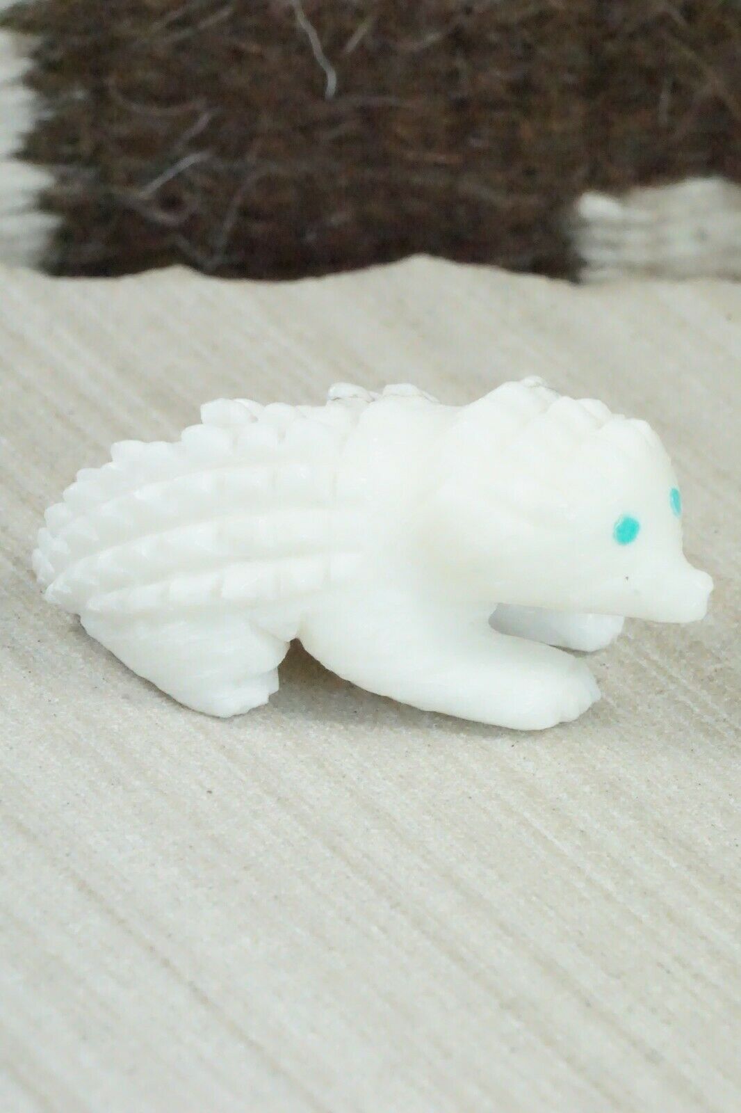 Porcupine Zuni Fetish Carving - Jonas Hustito