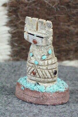 Corn Maiden Zuni Fetish Carving - Carl Etsate - High Lonesome Trading