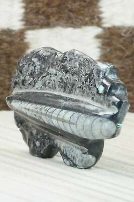 Bear Zuni Fetish Carving - Bernard Laiwakete