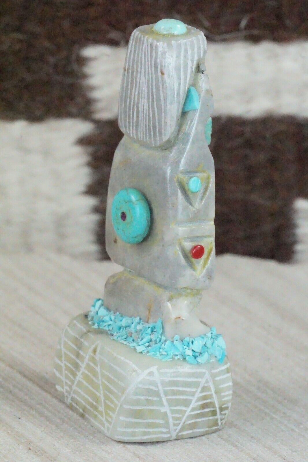 Corn Maiden Zuni Fetish Carving - Roger Shebola