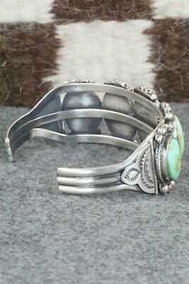 Turquoise & Sterling Silver Bracelet - Thomas Yazzie