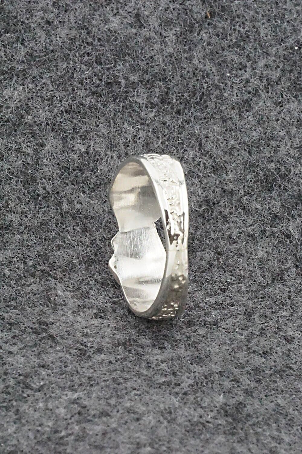 Multi Stone & Sterling Silver Ring - Bonnie Quam - Size 8.5