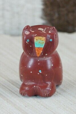 Owl Zuni Fetish Carving - Brandon Phillips