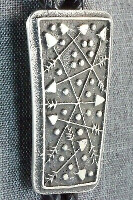 Sterling Silver Bolo Tie - Delbert Arviso
